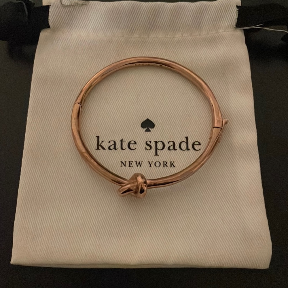 Kate spade rose gold bracelet